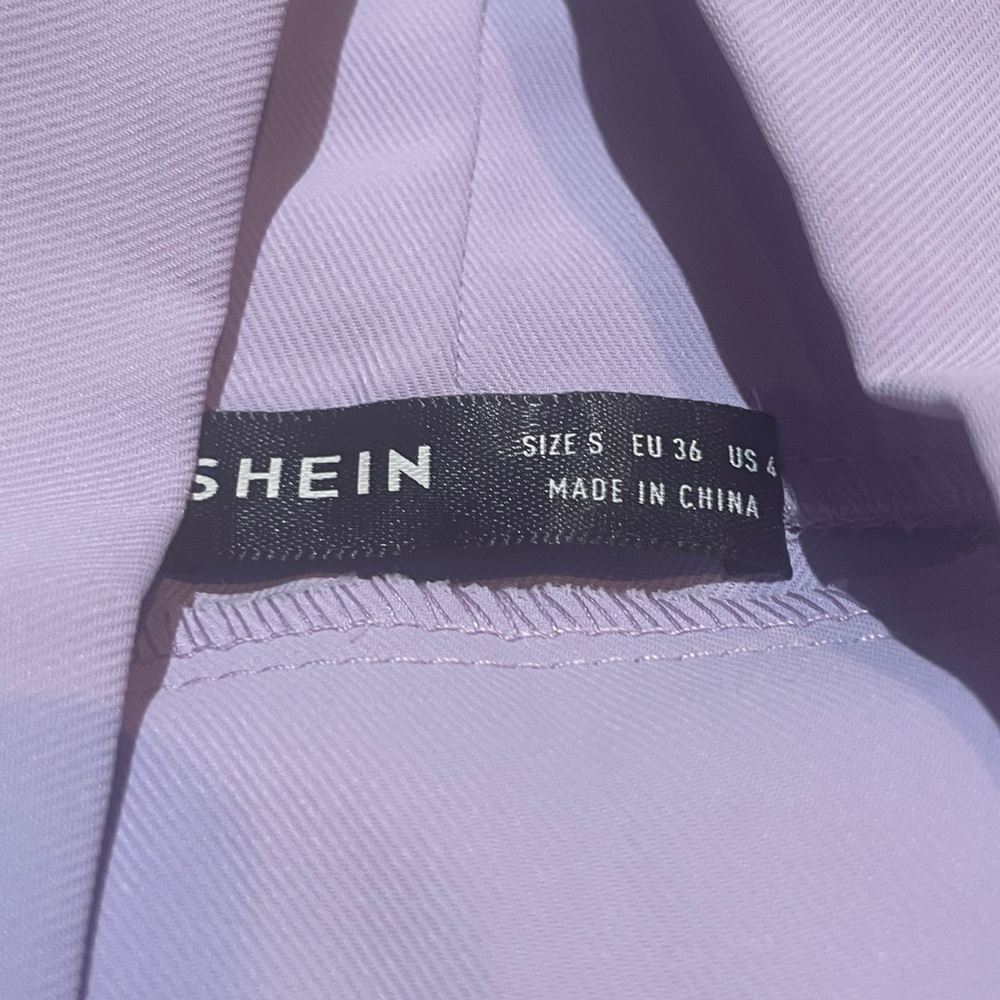NWT SHEIN Blouse S lavender - Picture 3 of 9